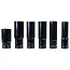 GEKO Accu slagmoersleutel 21 V 350 Nm set met 2 x 3,0 Ah accu’s, doppen en lader in koffer
