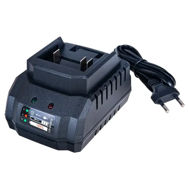 GEKO Accu slagmoersleutel 21 V 350 Nm set met 2 x 3,0 Ah accu’s, doppen en lader in koffer