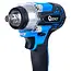 GEKO Accu slagmoersleutel 21 V 350 Nm set met 2 x 3,0 Ah accu’s, doppen en lader in koffer