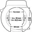 AXA Ringslot 72,5 mm zwart met ART2, gehard stalen beugel, plug-in aansluiting, sleutelbediening en flexibele montage