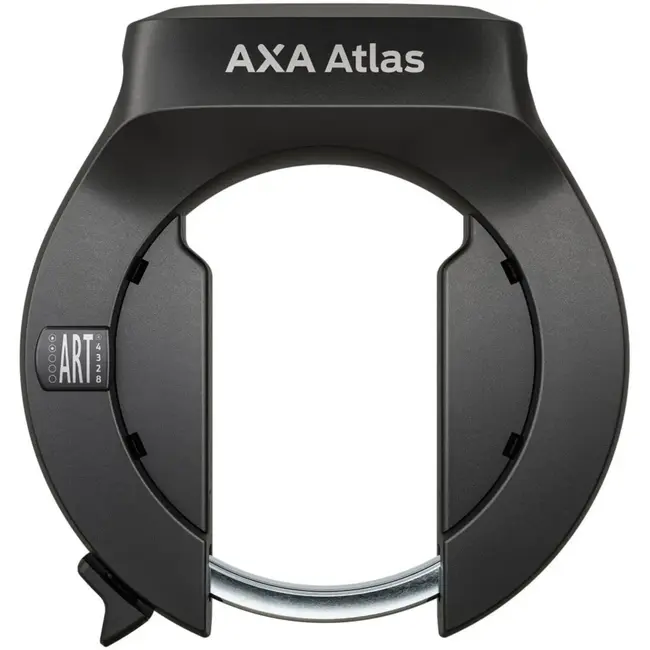 AXA Ringslot 58 mm zwart met ART2, sleutelbediening, high tech cilinder, plug-in optie en flexibele montage