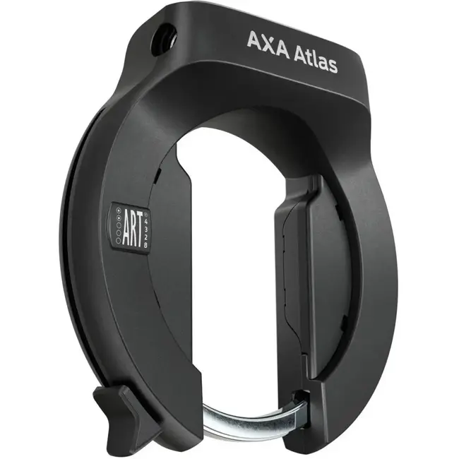 AXA Ringslot 58 mm zwart met ART2, sleutelbediening, high tech cilinder, plug-in optie en flexibele montage