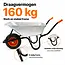 Gartex Kruiwagen 100 liter gegalvaniseerd met luchtband, stevige grip en 160 kg draagvermogen