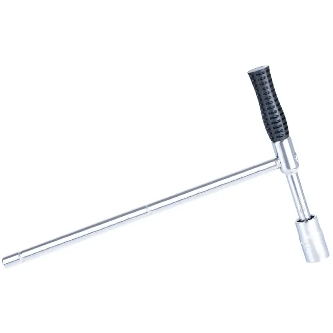 GEKO Opvouwbare kruissleutel 17, 19, 21 en 23 mm met CrV staal, antislip greep en opberghoes voor wielbouten in kofferbak