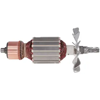 GEKO Rotor voor afkortzaag 2000 W 255 mm met koperen wikkelingen en metalen as voor vervanging