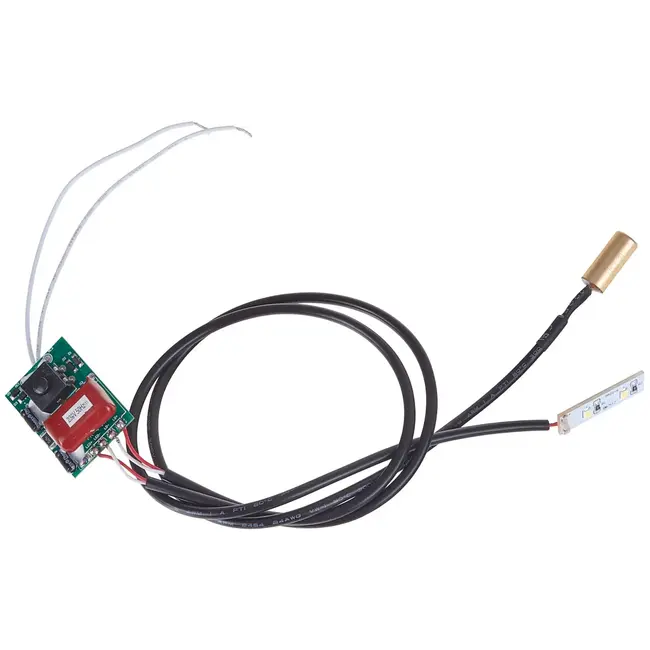 GEKO PCB printplaat afkortzaag 2000 W 255 mm als vervangend elektrisch onderdeel met kabelset en ledmodule voor reparatie