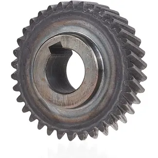 GEKO Metalen groot tandwiel voor afkortzaag 2000 W met 255 mm zaagblad, centrale asopening en stevige vertanding voor reparatie