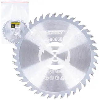 John Gardener Vervangend zaagblad voor G80668 accutrimmer van 150 mm met 40 hardmetalen tanden voor dichte begroeiing
