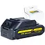 John Gardener 20 V accu 4,0 Ah voor G8066x accugereedschap met Li-ion cellen en schuifaansluiting