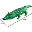 Intex Opblaasbare krokodil zwemmatras 168 x 86 cm met stevige handgreep, PVC 0,25 mm, reparatiepatch en draagvermogen tot 40 kg