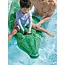 Intex Opblaasbare krokodil zwemmatras 168 x 86 cm met stevige handgreep, PVC 0,25 mm, reparatiepatch en draagvermogen tot 40 kg