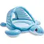 Intex Opblaasbaar kinderzwembad schildpad 2 in 1 met dak, zachte bodem en ballen voor waterpret buiten, 218 x 206 x 97 cm
