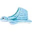 Intex Opblaasbaar kinderzwembad schildpad 2 in 1 met dak, zachte bodem en ballen voor waterpret buiten, 218 x 206 x 97 cm
