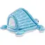 Intex Opblaasbaar kinderzwembad schildpad 2 in 1 met dak, zachte bodem en ballen voor waterpret buiten, 218 x 206 x 97 cm