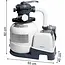 Intex Zandfilterpomp zwembad 7900 l/h met Wi-Fi, 250 W vermogen, 38 mm aansluiting, timer, slangen en 23 kg tank voor helder water