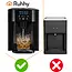 Ruhhy Ijsblokjesmachine 3 L zwart met LCD paneel 150 W compressor en 12 kg ijs per dag