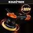 Bigstren Dual Action autopolijstmachine 900 W met 125 en 150 mm platen, soft start, 8 m kabel, tas en accessoires voor lakcorrectie