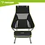 Trizand Inklapbare visstoel zwart 41 x 52 x 86 cm met stalen frame, transporthoes en draaglast 120 kg