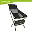 Trizand Inklapbare visstoel zwart 41 x 52 x 86 cm met stalen frame, transporthoes en draaglast 120 kg