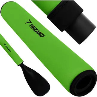 Trizand Groene SUP peddel drijver 33 cm van NBR foam met snelle montage en universele pasvorm