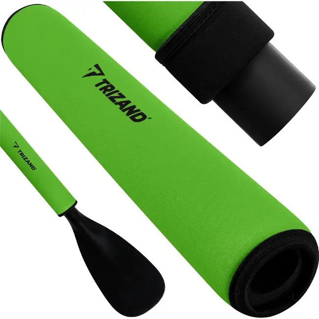 Trizand Groene SUP peddel drijver 33 cm van NBR foam met snelle montage en universele pasvorm