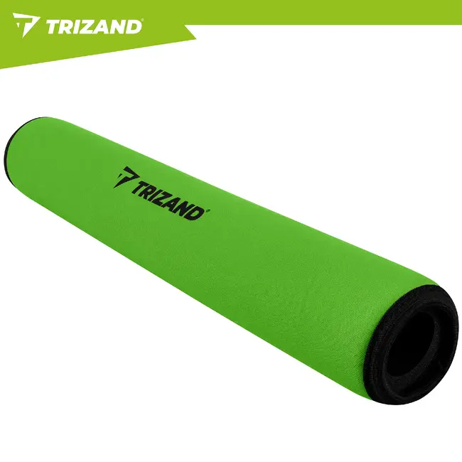 Trizand Groene SUP peddel drijver 33 cm van NBR foam met snelle montage en universele pasvorm