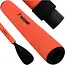 Trizand SUP peddel drijver oranje 33 cm voor peddels, kajaks en boards met lichte foam constructie en 2,5 cm opening
