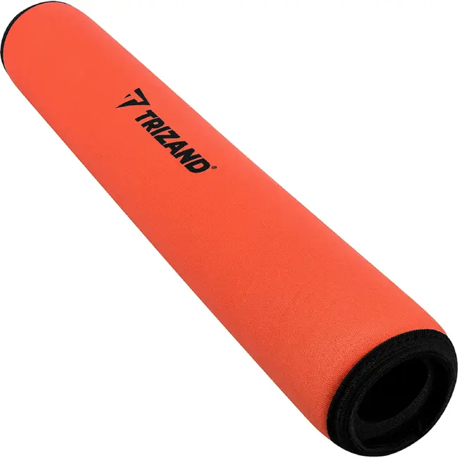 Trizand SUP peddel drijver oranje 33 cm voor peddels, kajaks en boards met lichte foam constructie en 2,5 cm opening