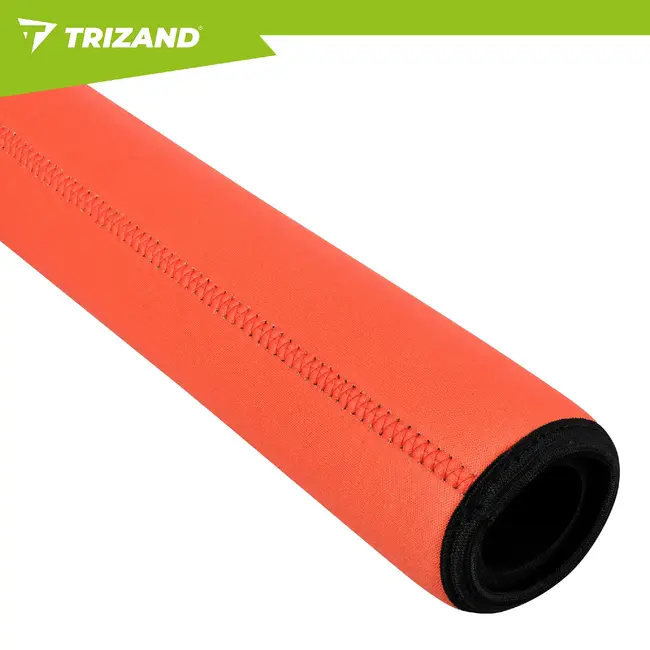 Trizand SUP peddel drijver oranje 33 cm voor peddels, kajaks en boards met lichte foam constructie en 2,5 cm opening