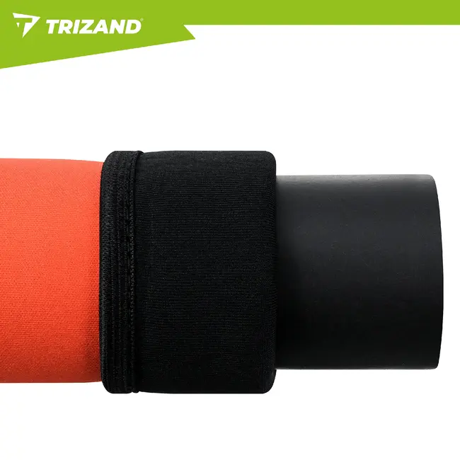 Trizand SUP peddel drijver oranje 33 cm voor peddels, kajaks en boards met lichte foam constructie en 2,5 cm opening