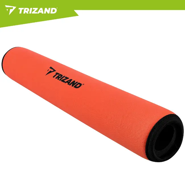 Trizand SUP peddel drijver oranje 33 cm voor peddels, kajaks en boards met lichte foam constructie en 2,5 cm opening