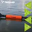 Trizand SUP peddel drijver oranje 33 cm voor peddels, kajaks en boards met lichte foam constructie en 2,5 cm opening