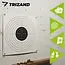 Trizand Schietschijven 50 x 50 cm van offsetpapier 80 g/m² set van 100 stuks met duidelijke print voor nauwkeurigheidstraining