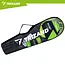 Trizand Complete badmintonset 8-delig met 4 rackets van 66,5 cm, 3 shuttles en hoes voor recreatief buiten spelen