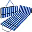 Trizand Opvouwbare strandmat XXL 192 x 66 x 1 cm waterbestendig voor strand camping en vakantie