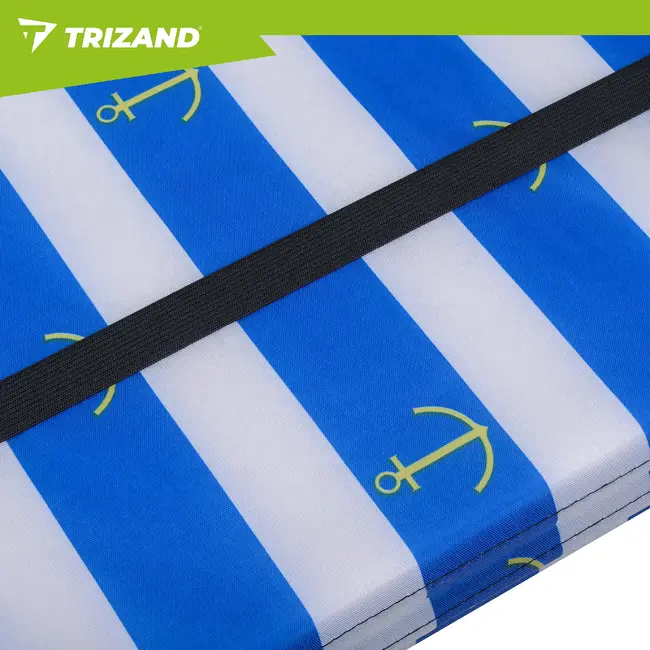 Trizand Opvouwbare strandmat XXL 192 x 66 x 1 cm waterbestendig voor strand camping en vakantie