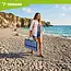 Trizand Opvouwbare strandmat XXL 192 x 66 x 1 cm waterbestendig voor strand camping en vakantie