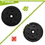 Trizand Haltergewichten set 5 kg 4 stuks voor krachttraining en fitness oefeningen