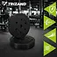Trizand Haltergewichten set 5 kg 4 stuks voor krachttraining en fitness oefeningen