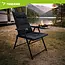 Trizand Set van 2 opvouwbare campingstoelen 59 x 70 x 91 cm met armleuningen en draagvermogen 100 kg