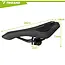 Trizand Comfortabel fietszadel 28 x 14 cm zwart met ergonomische vorm, ventilatie en demping voor stadsfiets