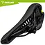 Trizand Comfortabel fietszadel 28 x 14 cm zwart met ergonomische vorm, ventilatie en demping voor stadsfiets