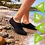 Trizand Zwarte waterschoenen maat 37 voor strand, zwembad en watersport met antislip TPE zool, flexibele pasvorm en laag gewicht