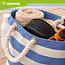 Trizand Zwarte waterschoenen maat 37 voor strand, zwembad en watersport met antislip TPE zool, flexibele pasvorm en laag gewicht
