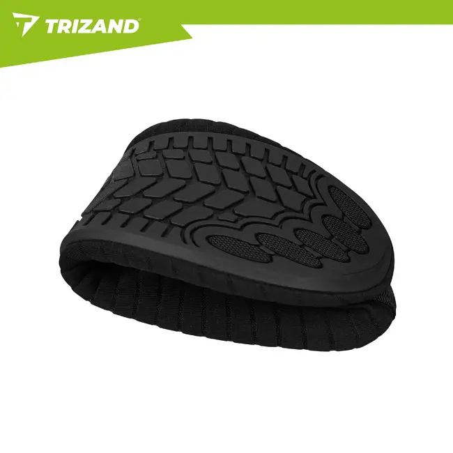 Trizand Zwarte waterschoenen maat 36 voor strand, zwembad en watersport met antislip TPE zool, flexibele pasvorm en laag gewicht