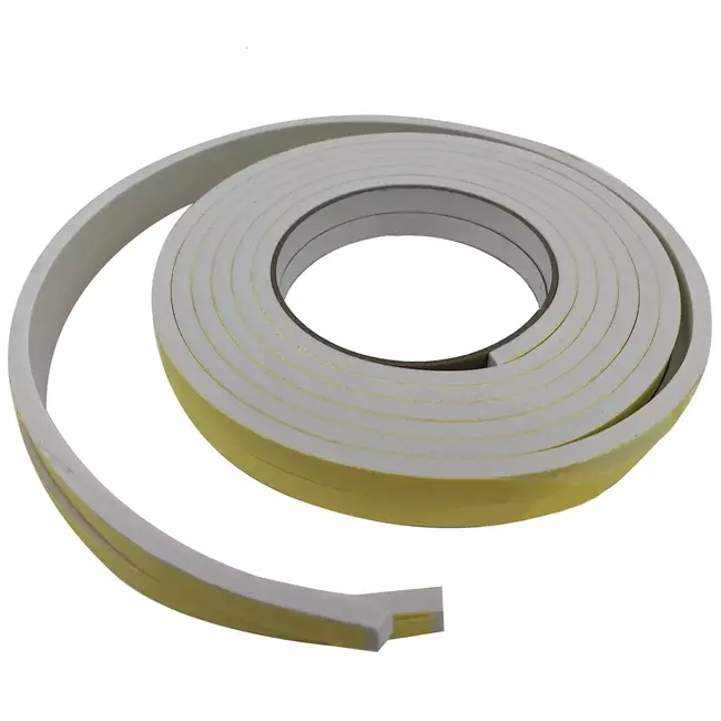 Benson Tochtband - Zelfklevend - Wit - 2 x 2,75 m - EVA - Voor kieren 2-5 mm