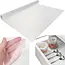 Ruhhy Transparant witte antislip lade mat 300 x 50 cm voor keuken, kast en opberglades in huis
