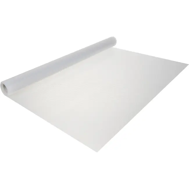 Ruhhy Transparant witte antislip lade mat 300 x 50 cm voor keuken, kast en opberglades in huis