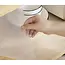 Ruhhy Transparant witte antislip lade mat 300 x 50 cm voor keuken, kast en opberglades in huis
