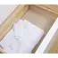 Ruhhy Transparant witte antislip lade mat 300 x 50 cm voor keuken, kast en opberglades in huis